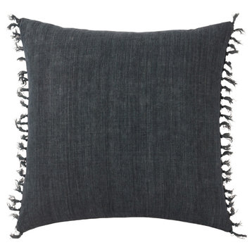 Jaipur Living Majere Solid Navy Down Pillow 20" Square