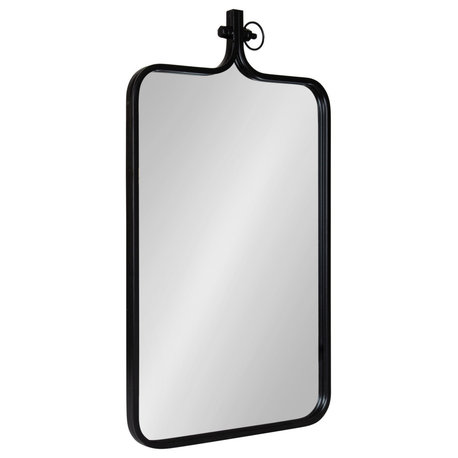 Yitro Framed Wall Mirror, Black 20x35