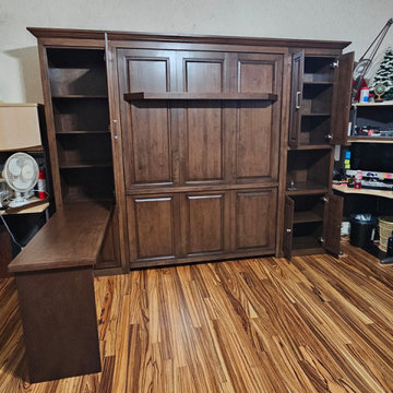 Murphy Bed Reimagined & Redesigned! Easily Have Your Guest Room Be Dual-Use