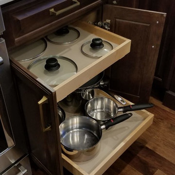 Dreamy Two-Tone Kitchen
