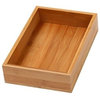 Bamboo Drawer Organizer Box