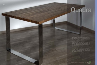 Oak timber table
