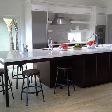 A Serious Green Kitchen