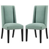 Modway Baron Dining Chair in Laguna (Set of 2)