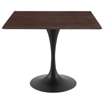 Modway Lippa 36" Wood Square Dining Table