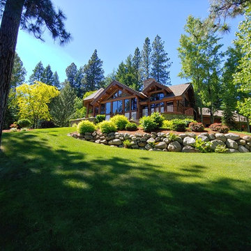 Hayden Lake Log Home