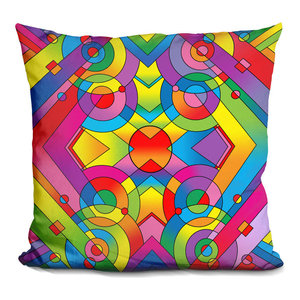 LiLiPi Pop-Art-Landscape-116 Decorative Accent Throw Pillow