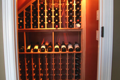 Inspiration for a wine cellar remodel in Portland