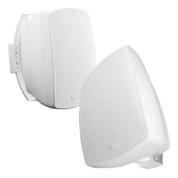 6.5" High Definition Patio Speaker Pair, AP650, 70V Optional, White, No 70v