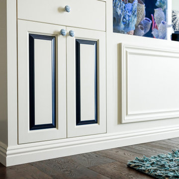 MAQUERA FISH TANK BUILT-IN CABINETS