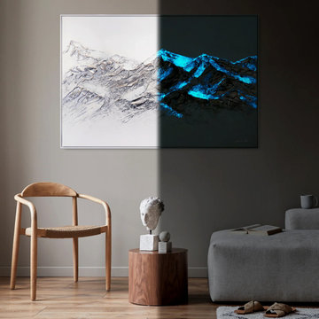 Glow in the dark wall decor "Celestial beauty"