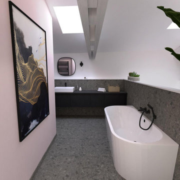 Aménagement de combles en suite parentale CL.
