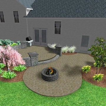 Techo Bloc Paver Patio