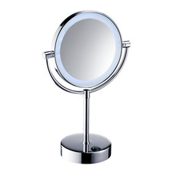 Secret Bath. Cordless magnifiying 5x makeup mirror with LED. Chloe collection - Makeup Mirrors