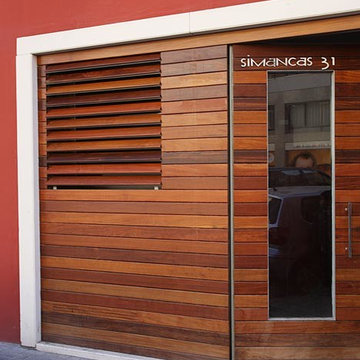 Calle Simancas de L'Hospitalet de Llobregat (Barcelona)