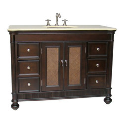 Adelina 48 inch Traditional Bathroom Vanity - Bathroom Vanities And Sink Consoles