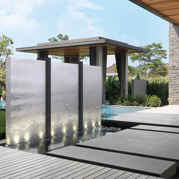 Custom Waterfalls Waterwalls Fountains Reflecting Pools Bubblers Water Features