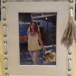 White Tassel Frame - Picture Frames