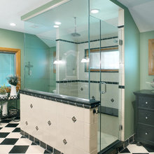 window in shower