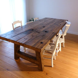 Oud eiken eettafel - Products
