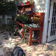 POTTING BENCH, PINTER CONTRACTING, STERLING, VA