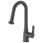 ZLINE Kitchen and Bath - ZLINE Dali Kitchen Faucet in Matte Black (DAL-KF-MB) - Experience ZLINE Attainable Luxury with industry-leading kitchen and bath products that provide an elevated luxury experience, all designed in Lake Tahoe, USA. The ZLINE Dali Kitchen Faucet in Electric Matte Black (DAL-KF-MB) is manufactured with the highest quality materials on the market. ZLINE faucets feature ceramic disc cartridge technology. Ceramic disc faucets offer precise, ergonomic control making them easy to use and ADA compliant. This contemporary, European technology is quickly becoming the industry standard due to it being durable and longer-lasting than other valve varieties on the market. We have focused on designing each faucet to be functionally efficient while offering a sleek design, making it a beautiful addition to any kitchen. While aesthetically pleasing, this faucet offers a hassle-free washing experience, with 360 degree rotation and a spring loaded pressure adjusting spray wand. At 2.2 gal per minute this faucet provides the perfect amount of flexibility and water pressure to save you time. Our cutting edge lock in technology will keep your spray wand docked and in place when not in use. ZLINE delivers the most efficient, hassle free kitchen faucet with a lifetime warranty, giving you peace of mind. The Dali kitchen faucet DAL-KF-MB ships next business day when in stock.