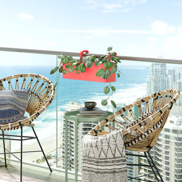 Lovely balcony design