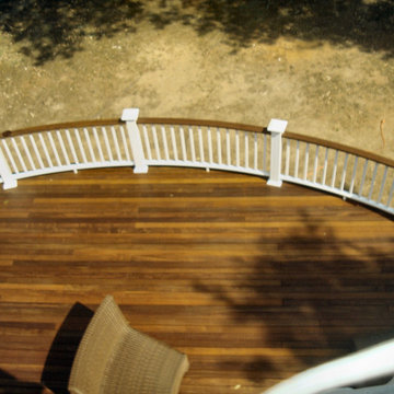 Berkeley Heights, NJ Ipe and Azek Deck