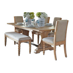 liberty furniture industries inc liberty furniture harbor view trestle table set dining