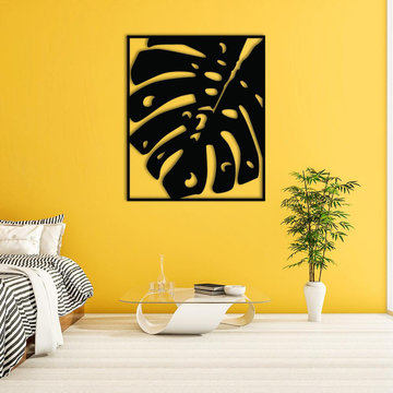 Leaf wall art