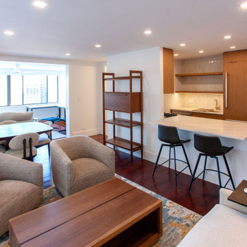 PostWar Contemporary Renovation & Interiors in Flatiron, NYC