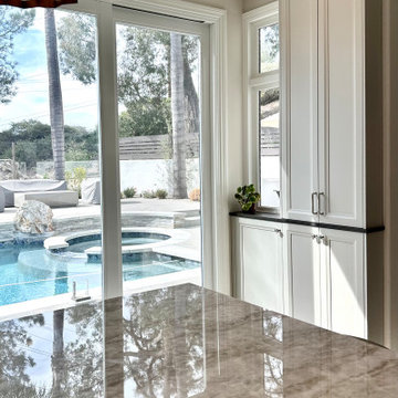 Serene Carmel Valley kitchen, designed for family living