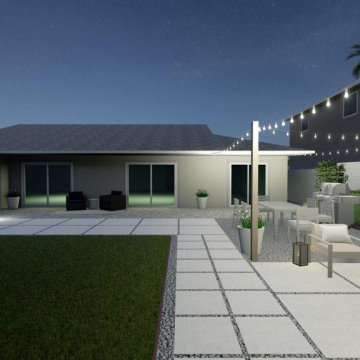 Backyard Remodel Design to Completion