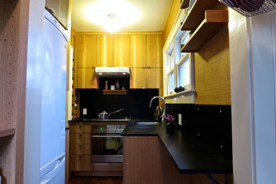 Inspiration for an eclectic kitchen remodel in Seattle