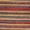 Flat-weave Silky Allure Black Silk Kilim 4'7" x 6'7"