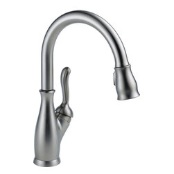 Delta Leland&reg; Single Handle Pull-Down Kitchen Faucet - Kitchen Faucets