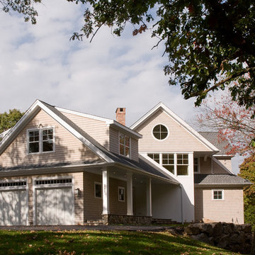 A Broad Gable House