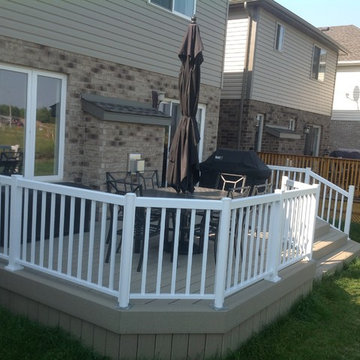 Various decks built over the last few years