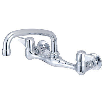 Central Brass 0047-UA1 1.5 GPM Wall Mounted Kitchen Faucet - Polished Chrome