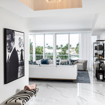 Fort Lauderdale Penthouse Entry Interior Design