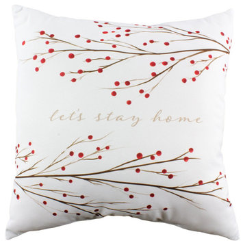 Let's Stay Home Double Sided Pillow