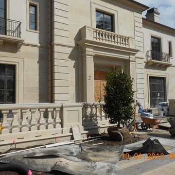 Custom Cut Lueders Limestone Carvings - Mezger