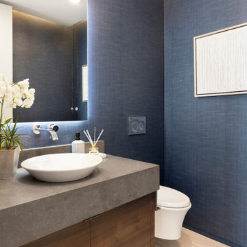 Contemporary Powder Room