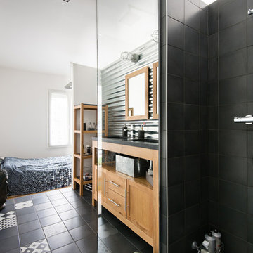 Un Duplex dans le style industriel