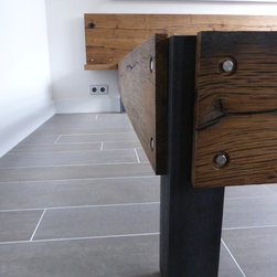 Oak bed design - Bed Frames