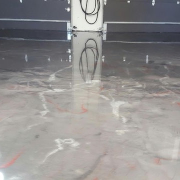 Oil, Cracks, Uneven Floor, Cold Weather, Unhappy Client