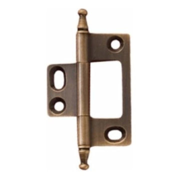 Hafele Butt Hinge Non-Mortised Minaret Finial Brass 50X37mm Brass