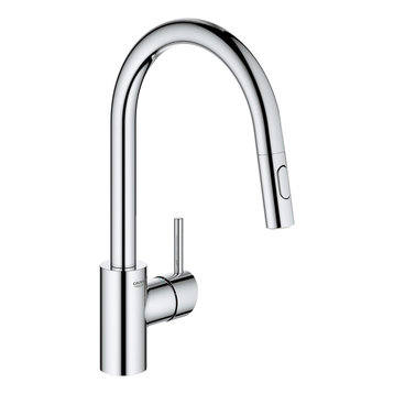 Grohe Concetto Single-Handle Kitchen Faucet, Starlight Chrome