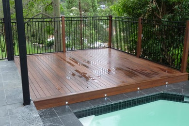 This is an example of a traditional deck in Gold Coast - Tweed.