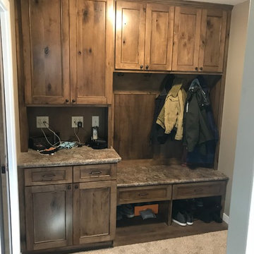 Rustic Maple Cabinets